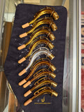KB Sax Vanguard Gold Lacquered Kim Bock Tenor Saxophone Neck Fits Vintage Selmer Mark VI SBA Super Balanced Action