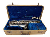 Buescher 229xxx Series IV True Tone Silver Alto Saxophone