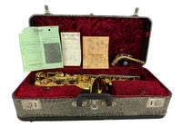 Selmer Mark VI 110xxx Alto Saxophone w/ Warranty Card & Rare Case!