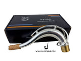 KB Sax Vanguard Solid Silver Kim Bock Tenor Saxophone Neck Fits Modern Selmer Yani Yamaha