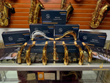 KB Sax Vanguard Gold Lacquered Kim Bock Tenor Saxophone Neck Fits Modern Selmer Yani Yamaha