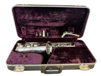 Selmer Mark VI 74xxx 5 Digit Silver Plate Alto Saxophone MEDIUM BOW
