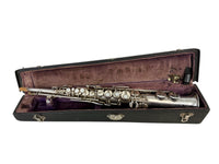 Buescher Key of C Soprano Saxophone Silver Plated