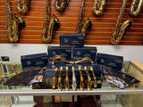 KB Sax Vanguard Gold Lacquered Kim Bock Tenor Saxophone Neck Fits Vintage Selmer Mark VI SBA Super Balanced Action