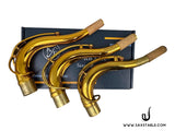 KB Sax Vanguard Gold Lacquered Kim Bock Tenor Saxophone Neck Fits Vintage Selmer Mark VI SBA Super Balanced Action