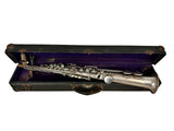 Martin Handcraft #176xxx Bb Soprano Saxophone Silver w/ Gold Plate Bell