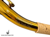 KB Sax Vanguard Gold Lacquered Kim Bock Tenor Saxophone Neck Fits Vintage Selmer Mark VI SBA Super Balanced Action