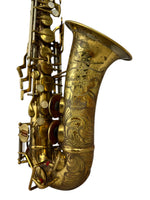 Buescher 400 Top Hat & Cane 342xxx Alto Saxophone w/Castle Engraving