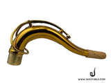KB Sax Vanguard Gold Lacquered Kim Bock Tenor Saxophone Neck Fits Vintage Selmer Mark VI SBA Super Balanced Action