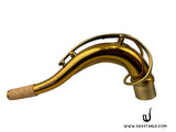KB Sax Vanguard Gold Lacquered Kim Bock Tenor Saxophone Neck Fits Modern Selmer Yani Yamaha