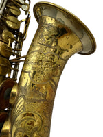 Buescher 400 Top Hat & Cane 342xxx Alto Saxophone w/Castle Engraving