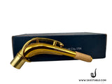 KB Sax Vanguard Gold Lacquered Kim Bock Alto Saxophone Neck Fits Selmer Mark VI Supreme