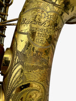 Buescher 400 Top Hat & Cane 342xxx Alto Saxophone w/Castle Engraving