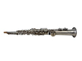 Buescher Key of C Soprano Saxophone Silver Plated