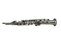 Buescher Key of C Soprano Saxophone Silver Plated