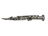 Buescher Key of C Soprano Saxophone Silver Plated