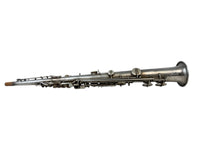 Buescher Key of C Soprano Saxophone Silver Plated