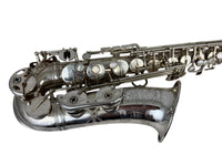 Selmer Mark VI 74xxx 5 Digit Silver Plate Alto Saxophone MEDIUM BOW
