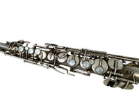 Buescher Key of C Soprano Saxophone Silver Plated