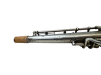 Buescher Key of C Soprano Saxophone Silver Plated