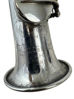Buescher Key of C Soprano Saxophone Silver Plated