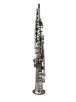 Buescher Key of C Soprano Saxophone Silver Plated