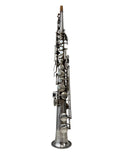 Buescher Key of C Soprano Saxophone Silver Plated