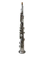 Buescher Key of C Soprano Saxophone Silver Plated