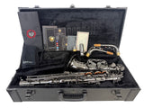 Cannonball Crescent Midnight Moon A5 Black Big Bell Stone Series Alto Saxophone CUSTOM ENGRAVED!