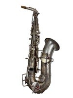 Buescher 219xxx Series III True Tone Silver Alto Saxophone w/ WARRANTY CARD