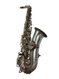 Buescher 219xxx Series III True Tone Silver Alto Saxophone w/ WARRANTY CARD