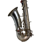 Buescher 219xxx Series III True Tone Silver Alto Saxophone w/ WARRANTY CARD