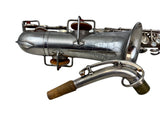 Buescher 219xxx Series III True Tone Silver Alto Saxophone w/ WARRANTY CARD