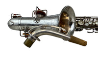 Buescher 219xxx Series III True Tone Silver Alto Saxophone w/ WARRANTY CARD