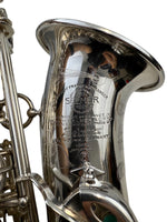 Selmer Mark VI 74xxx 5 Digit Silver Plate Alto Saxophone MEDIUM BOW