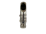 Selmer Air Flow Metal Alto Saxophone Mouthpiece Scroll Shank w/Table OVAL + Ligature & Cap