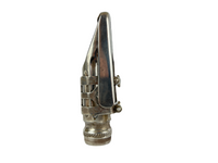 Selmer Air Flow Metal Alto Saxophone Mouthpiece Scroll Shank w/Table OVAL + Ligature & Cap