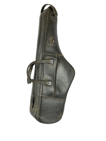 Reunion Blues Vintage Leather Tenor Saxophone Case Gig Bag