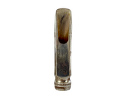 Selmer Air Flow Metal Alto Saxophone Mouthpiece Scroll Shank w/Table OVAL + Ligature & Cap
