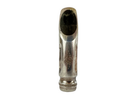 Selmer Air Flow Metal Alto Saxophone Mouthpiece Scroll Shank w/Table OVAL + Ligature & Cap