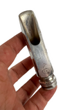 Selmer Air Flow Metal Alto Saxophone Mouthpiece Scroll Shank w/Table OVAL + Ligature & Cap
