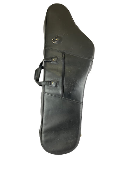 Reunion Blues Leather Baritone Saxophone Case fits Selmer Low A or Conn 12m