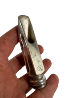 Selmer Air Flow Metal Alto Saxophone Mouthpiece Scroll Shank w/Table OVAL + Ligature & Cap