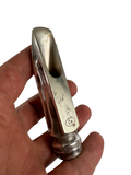 Selmer Air Flow Metal Alto Saxophone Mouthpiece Scroll Shank w/Table OVAL + Ligature & Cap