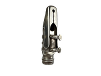 Selmer Air Flow Metal Alto Saxophone Mouthpiece Scroll Shank w/Table OVAL + Ligature & Cap