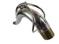 Boston Sax Shop Heritage Silver Tenor Saxophone Neck Fit to Selmer Mark VI