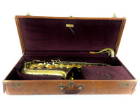 Buescher 400 Top Hat and Cane 309xxx Tenor Saxophone Castle Engraving!