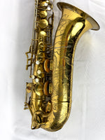 Buescher 400 Top Hat and Cane 309xxx Tenor Saxophone Castle Engraving!