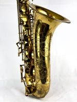 Buescher 400 Top Hat and Cane 309xxx Tenor Saxophone Castle Engraving!