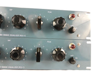 Pultec MEQ-5 2x Sequential Serial Pair of Tube EQ Equalizer
